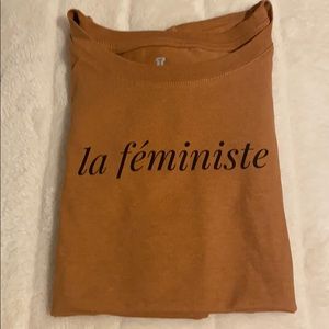 T-shirt with the saying La Fèministe